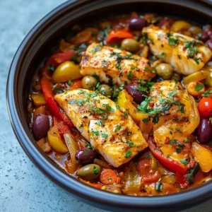 Moroccan Fish Tagine