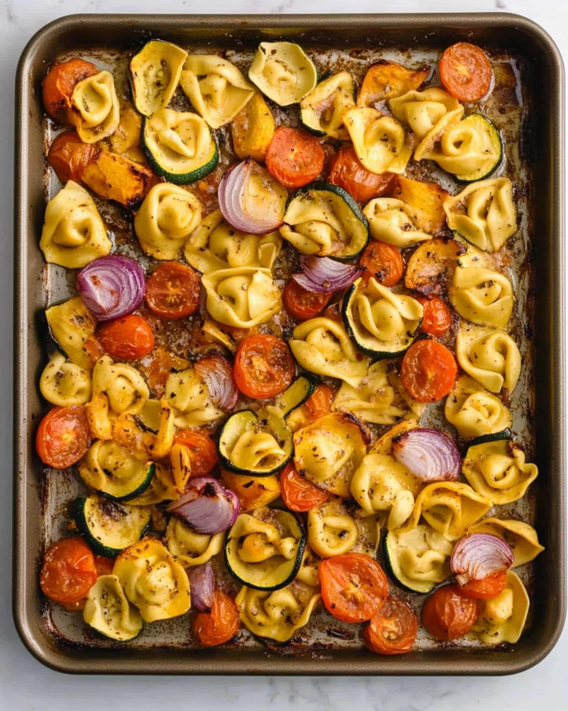 Roasted Veggie Tortellini Recipe