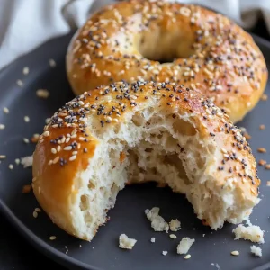 High-Protein Greek Yogurt Bagels