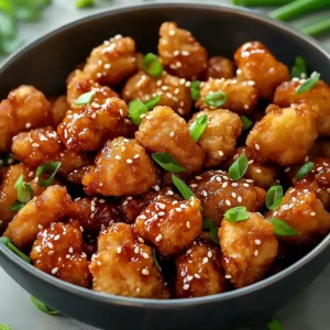 Crispy Honey Chicken bites